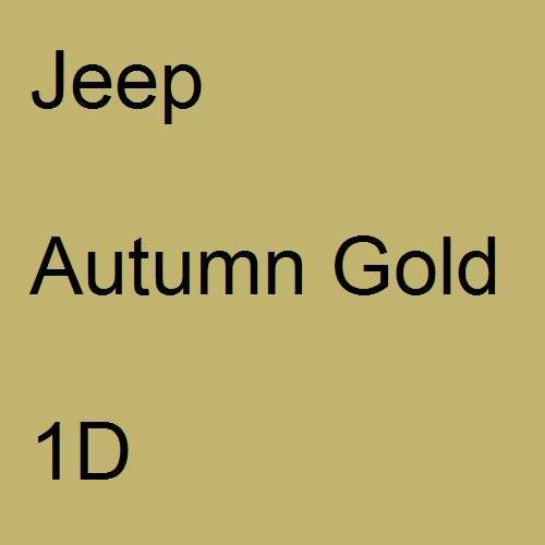 Jeep, Autumn Gold, 1D.